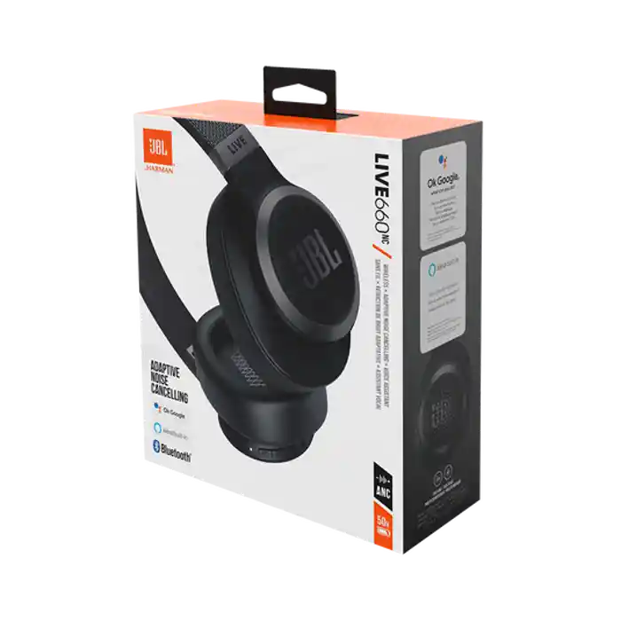 JBL Live 660NC Wireless Noise Canceling Over-Ear Headphones